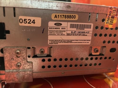 02 03 04 05 Ford Expedition Radio CD OEM 5L2t-18C869-AD FO192U - Thumbnail 6