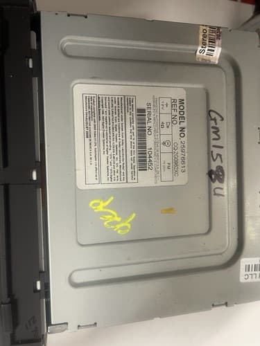 UNLOCKED 2010-2013 GMC Chevy Buick Enclave Radio DVD CD Player 25976613 GM158U - Thumbnail 6