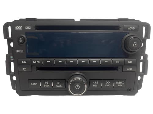 UNLOCKED 2010-2013 GMC Chevy Buick Enclave Radio DVD CD Player 25976613 GM158U - Thumbnail 2