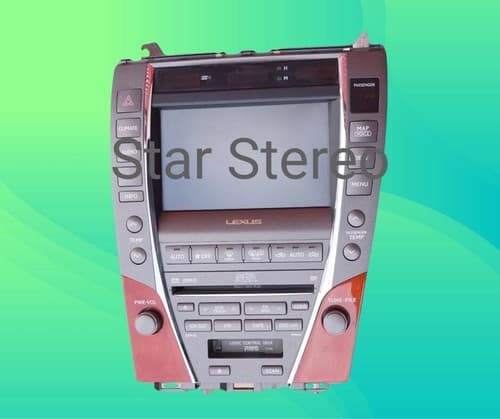 07 08 09 Lexus ES 350 ES350 Navigation Screen LCD Radio 6 CD Player P6866 TO135 - Thumbnail 2
