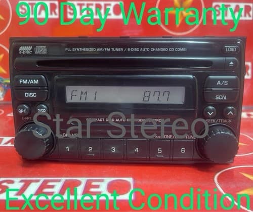 GENUINE SUZUKI 39101-50J82 AM/FM/TUNER/6DISK CD PLAYER CLAION PS-2533D-D SUZ113U - Image 1