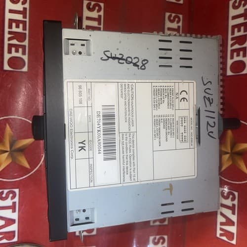 05-08 Suzuki Forenza Factory CD Player Radio Receiver YK OEM 96 805 108 SUZ112U - Thumbnail 5