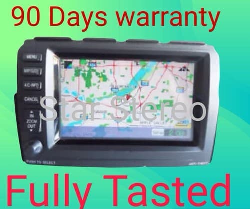 05 06 ACURA MDX Navgition LCD Display Screen Monitor 39810-S3V-A220-M1 AC142U - Image 1