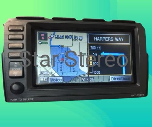05 06 ACURA MDX Navgition LCD Display Screen Monitor 39810-S3V-A220-M1 AC142U - Thumbnail 2