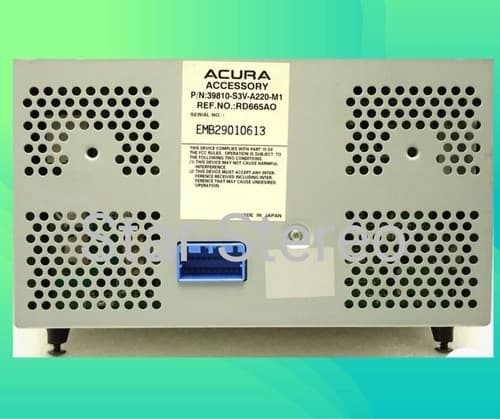 05 06 ACURA MDX Navgition LCD Display Screen Monitor 39810-S3V-A220-M1 AC142U - Thumbnail 3