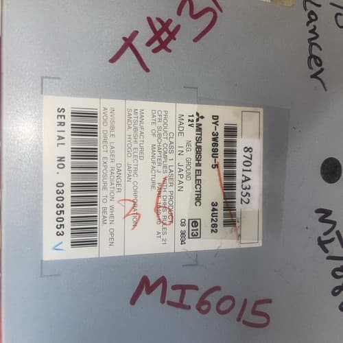 2008-2010 Mitsubishi Lancer Outlander AM FM Radio CD MP3 Player 8701A352 MI108U - Thumbnail 6