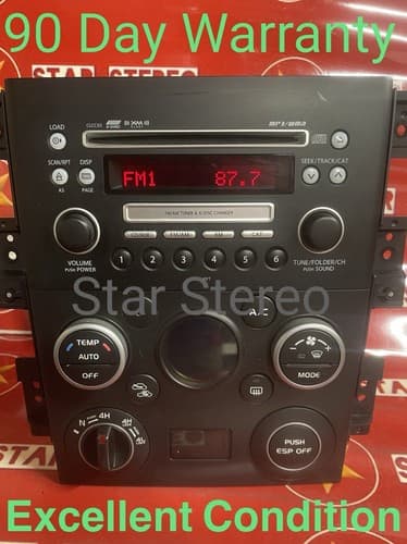 06-08 SUZUKI Grand Vitara XM Satellite MP3 Radio 6CD W/Climate CLCC03 SUZ117U - Image 1
