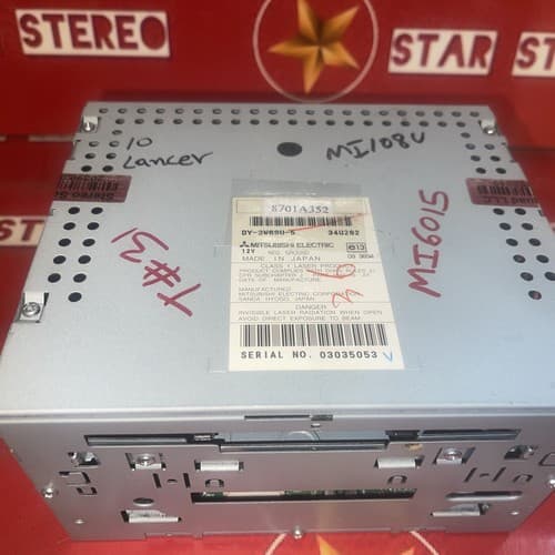 2008-2010 Mitsubishi Lancer Outlander AM FM Radio CD MP3 Player 8701A352 MI108U - Thumbnail 5