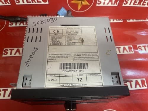 2005-2008 Chevrolet Optra Suzuki Reno AM FM mp3 CD Player 96 473 445 - Thumbnail 4