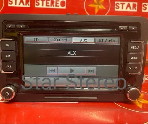 09 - 13 Jetta Passat Golf RCD-510 Touch Screen 6 CD Radio 1k0 035 180 AC VW112U - Thumbnail 4