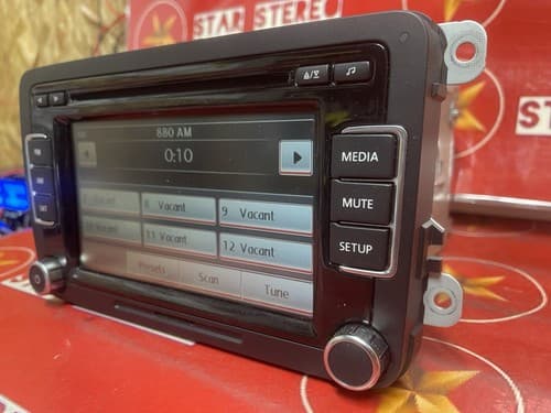 09 - 13 Jetta Passat Golf RCD-510 Touch Screen 6 CD Radio 1k0 035 180 AC VW112U - Thumbnail 6