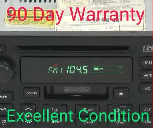 2004-2008 Suzuki Forenza 2005-08 Reno AM FM CD Player Cassette 96550 738 SUZ119U - Image 1