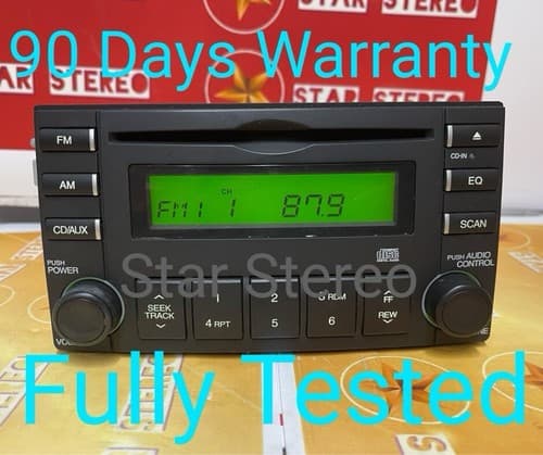 Stereo Radio AM FM CD 961502F700 Fits 07-09 KIA SPECTRA e10-31/195405 KI109U