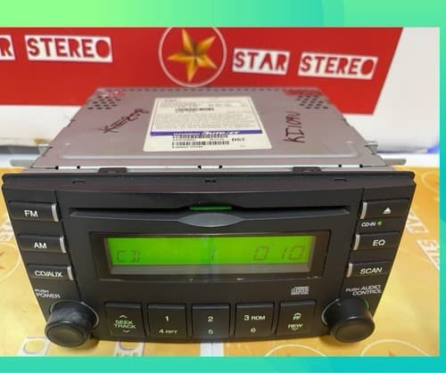Stereo Radio AM FM CD 961502F700 Fits 07-09 KIA SPECTRA e10-31/195405 KI109U - Thumbnail 4