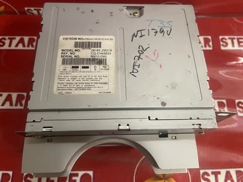 2006 NISSAN Bose AM FM Satellite Radio Stereo 6 Disc CD 28185 ZM21A NI179U - Thumbnail 5