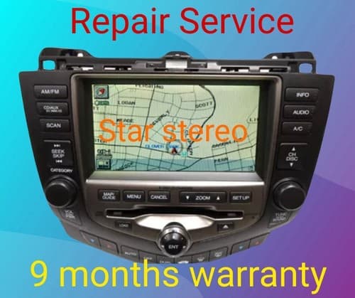 REPAIR SERVICE for HONDA Accord Navigation GPS System 6 Disc Changer CD Player
