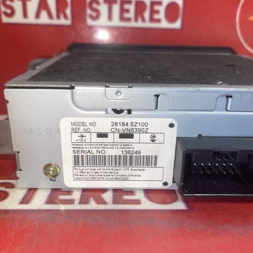 2005 Infiniti FX45 Rear Entertainment DVD Player OEM 28184 5Z100 NI187U - Thumbnail 5