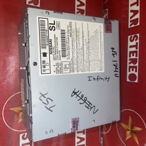 2011-2012 Infiniti M37 M56 QX56 CD Player Radio Stereo Receiver Block OEM NI174U - Thumbnail 4