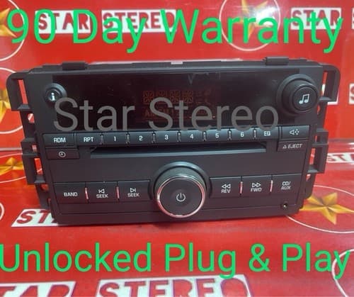 Unlocked 2008 Suzuki XL7 Factory AM/FM CD Radio Receiver 25854785 SUZ111U