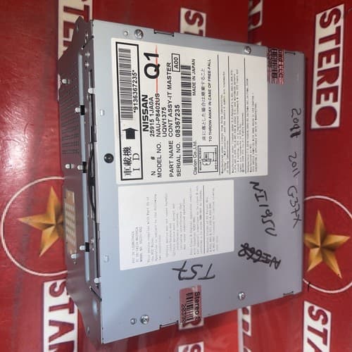 11-13 INFINITI EX35 G25 G37 M35h M37 M56 QX56 RADIO CD OEM 25915-1JA0A NI195U - Thumbnail 3