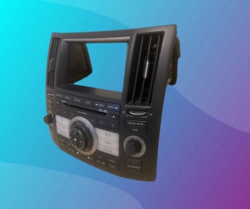 OEM INFINITI FX35 FX45 06-08 DASH RADIO A/C CONTROL PANEL FACE BEZEL VENT Ni339 - Thumbnail 3