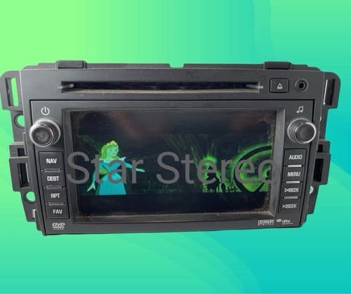 GM OEM Factory Stere Radio GPS Navigation LCD MP3 CD DVD Player 22739334 GM110U - Thumbnail 2
