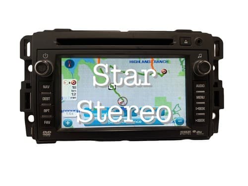GM OEM Factory Stere Radio GPS Navigation LCD MP3 CD DVD Player 22739334 GM110U - Thumbnail 3