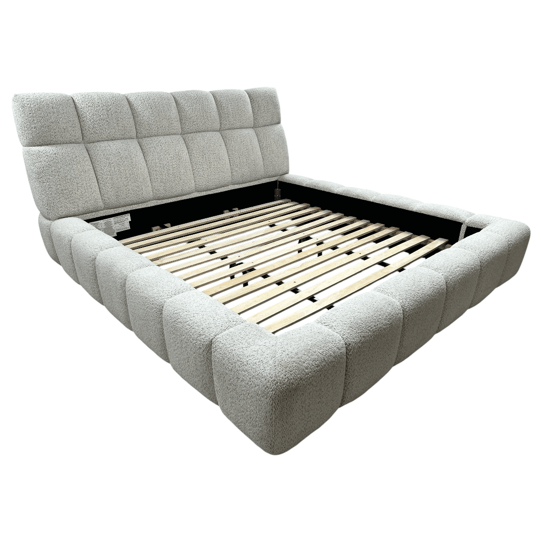 Parker House Sleep Escape Fluffy River Rock King Upholstered Bed - Thumbnail 6