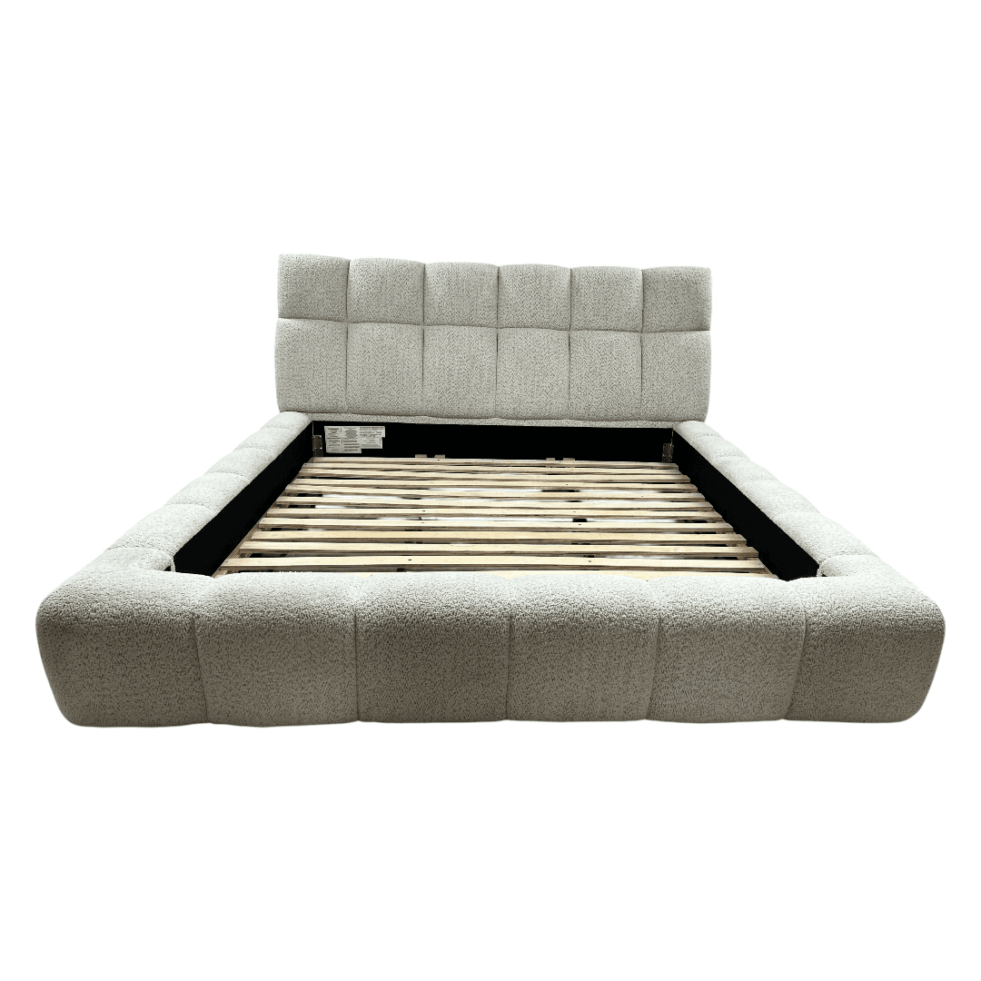 Parker House Sleep Escape Fluffy River Rock King Upholstered Bed - Thumbnail 3