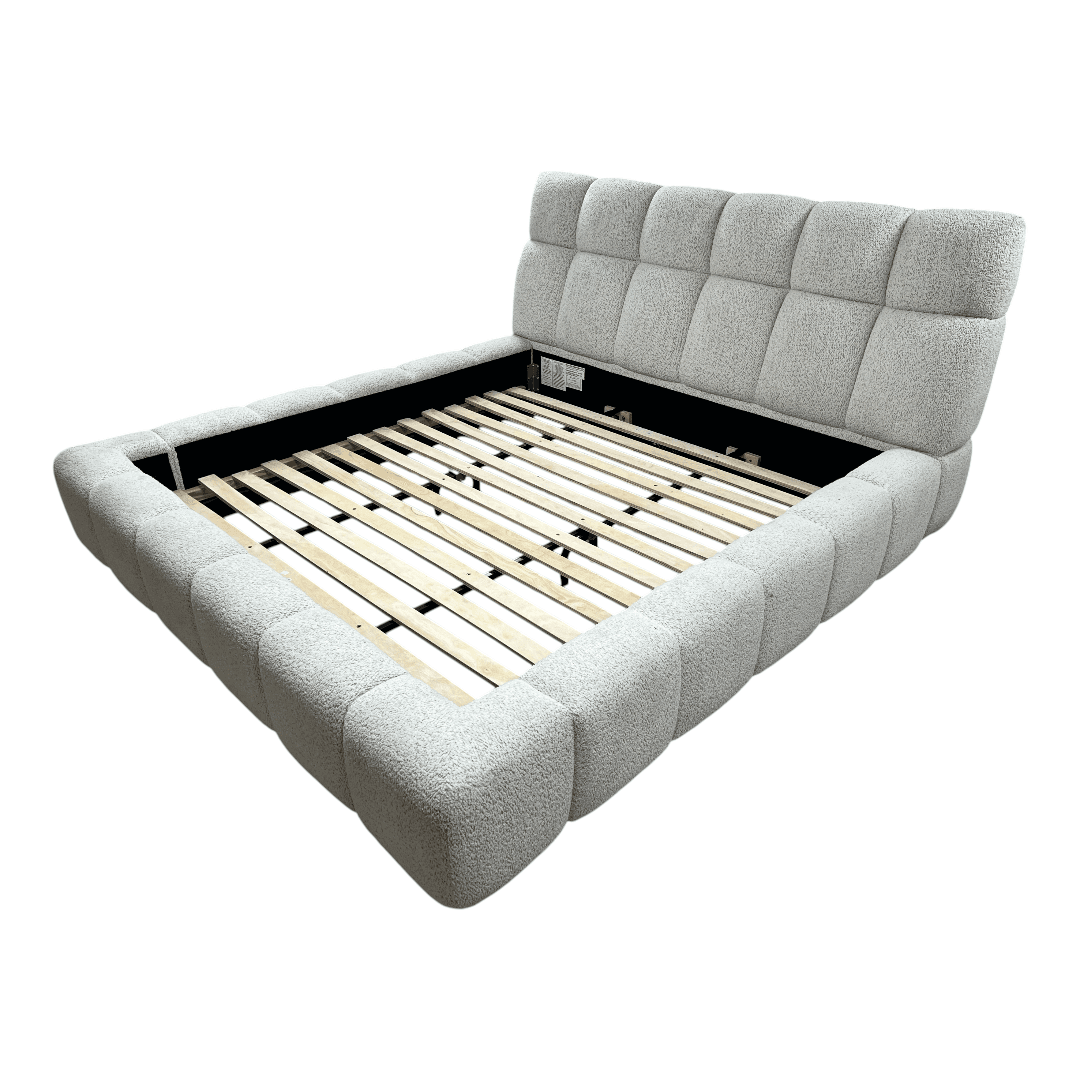 Parker House Sleep Escape Fluffy River Rock King Upholstered Bed - Thumbnail 5