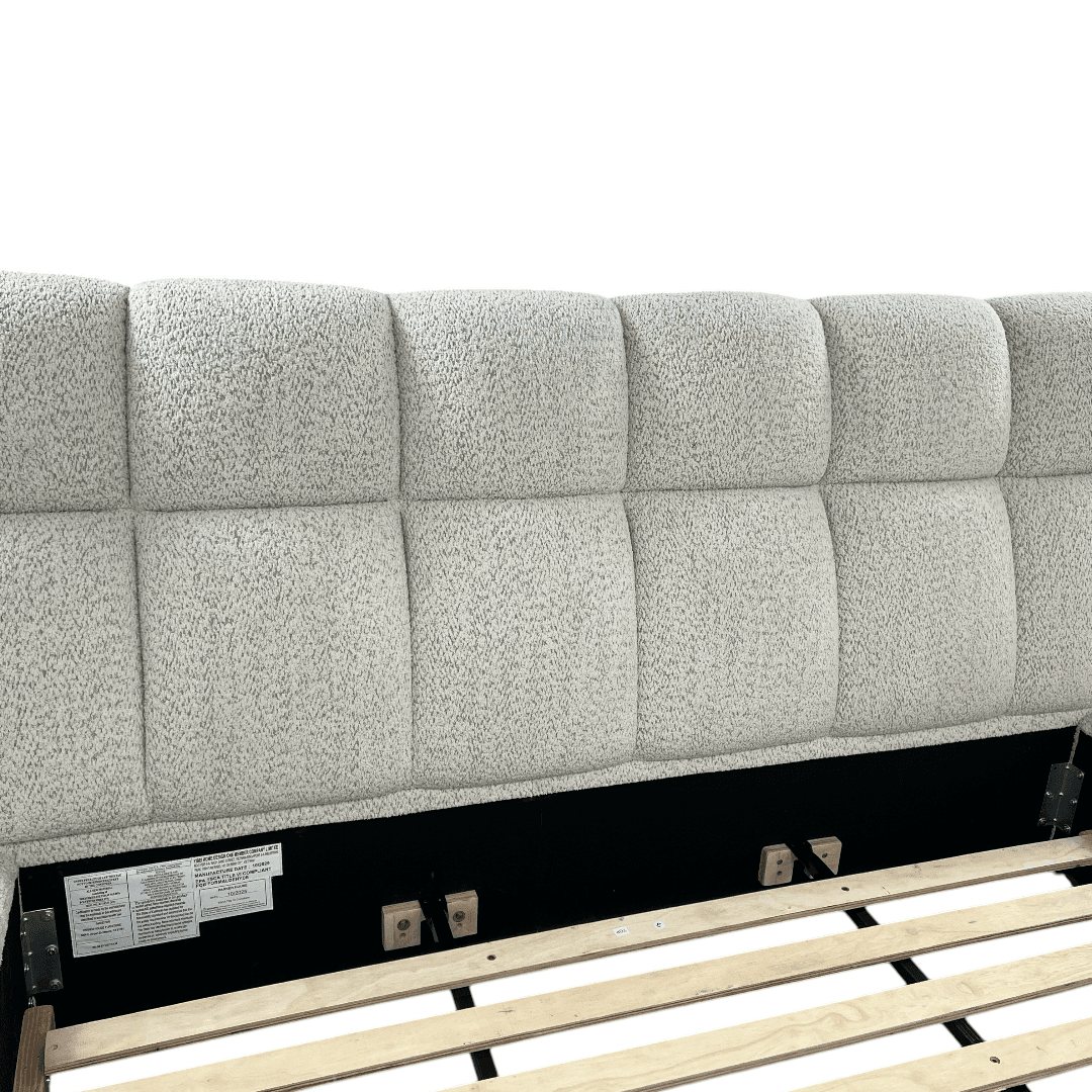 Parker House Sleep Escape Fluffy River Rock King Upholstered Bed - Thumbnail 10