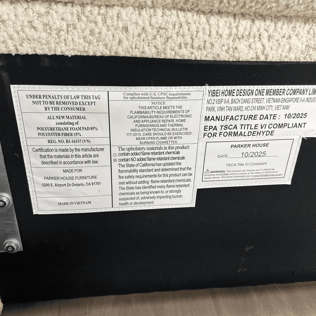 Parker House Sleep Escape Fluffy River Rock King Upholstered Bed - Thumbnail 13