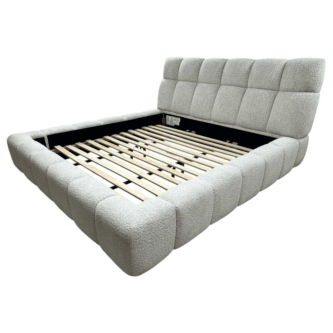 Parker House Sleep Escape Fluffy River Rock King Upholstered Bed - Thumbnail 7