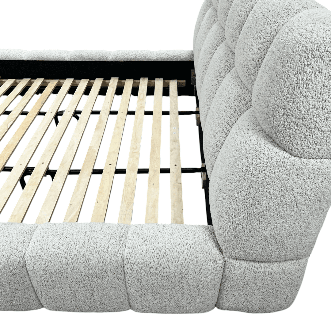 Parker House Sleep Escape Fluffy River Rock King Upholstered Bed - Thumbnail 15