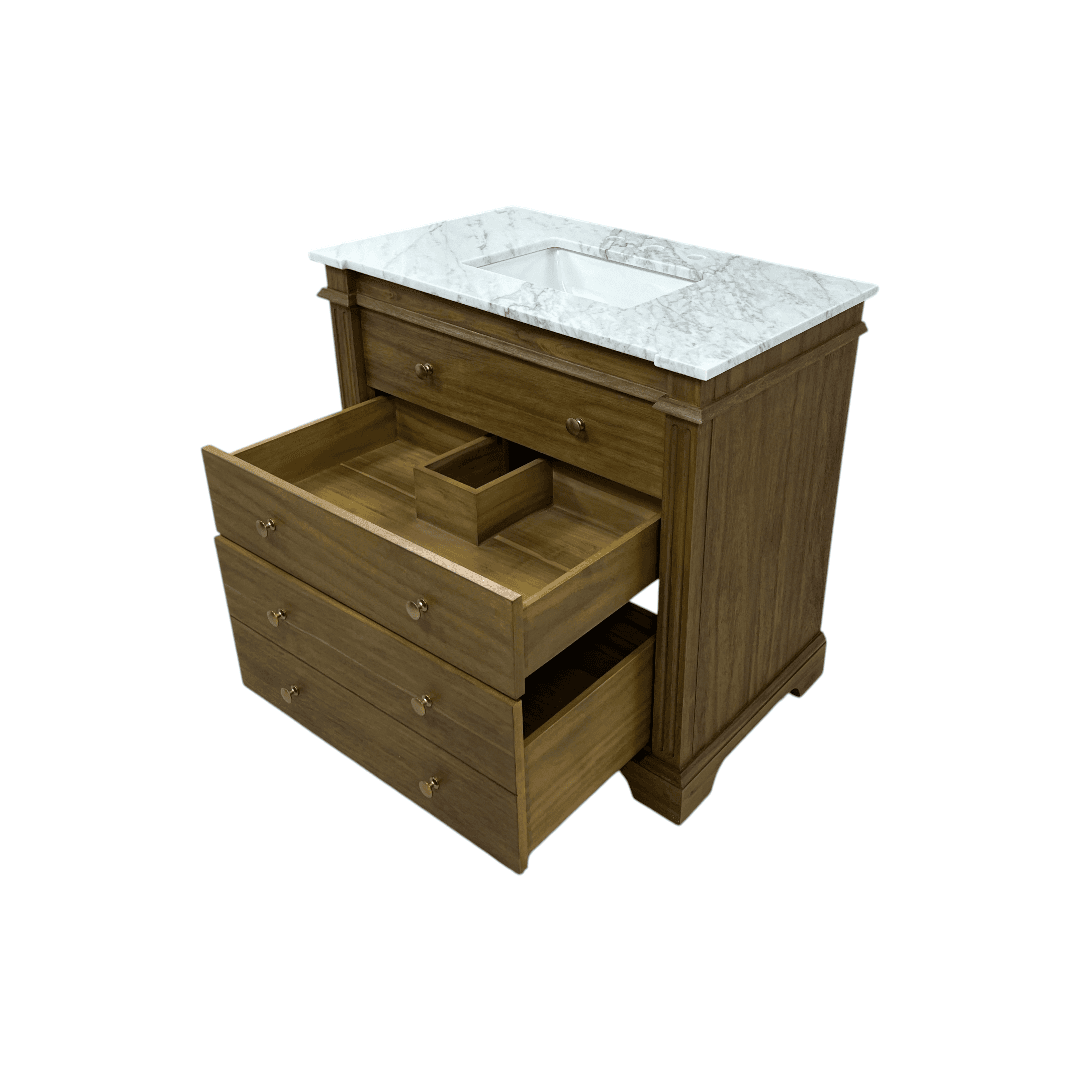 Birch Lane Garza 36" Single Bathroom Vanity Set - Thumbnail 9