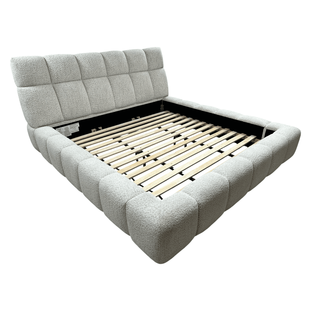 Parker House Sleep Escape Fluffy River Rock King Upholstered Bed - Thumbnail 4