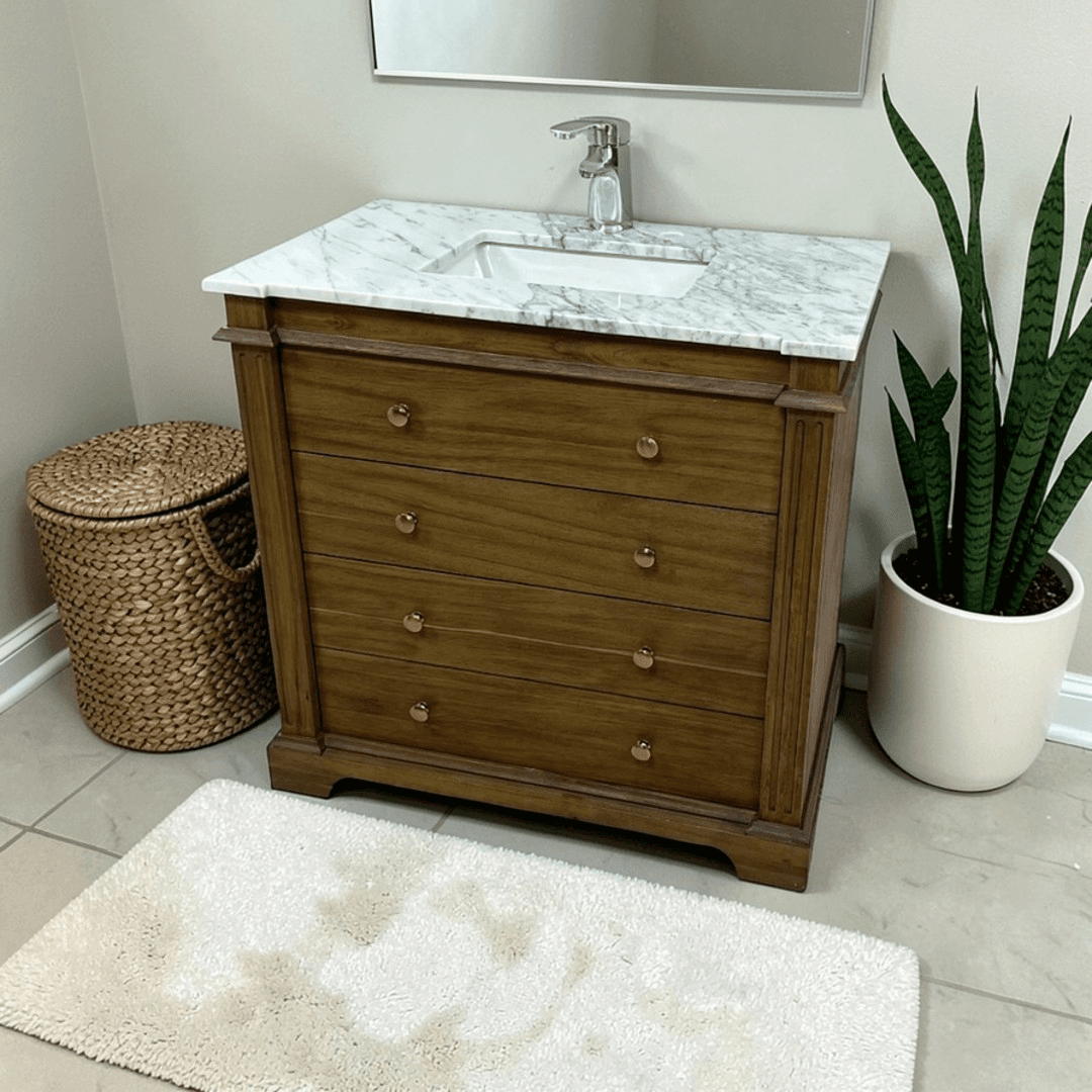 Birch Lane Garza 36" Single Bathroom Vanity Set - Image 1