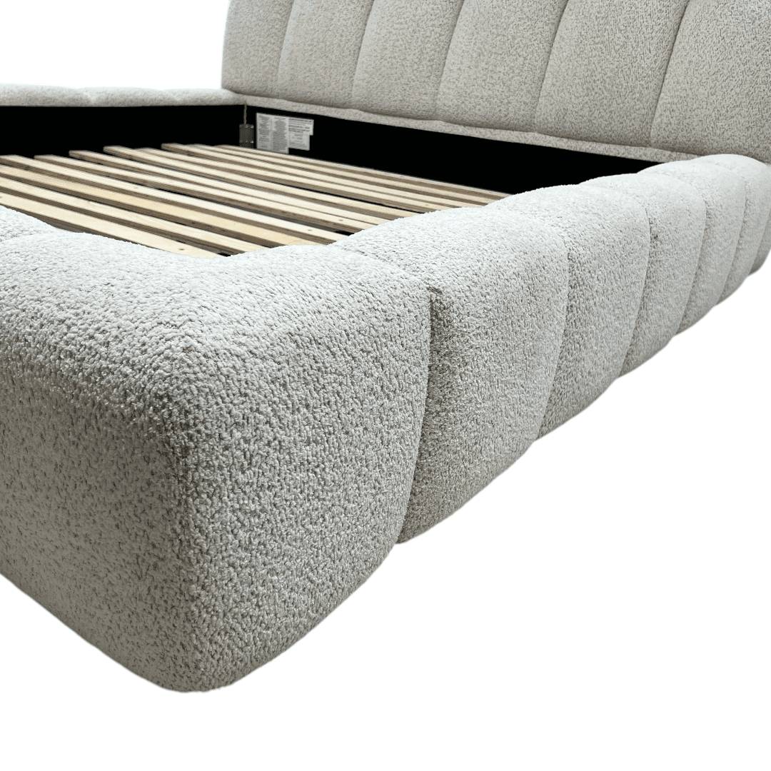 Parker House Sleep Escape Fluffy River Rock King Upholstered Bed - Thumbnail 8