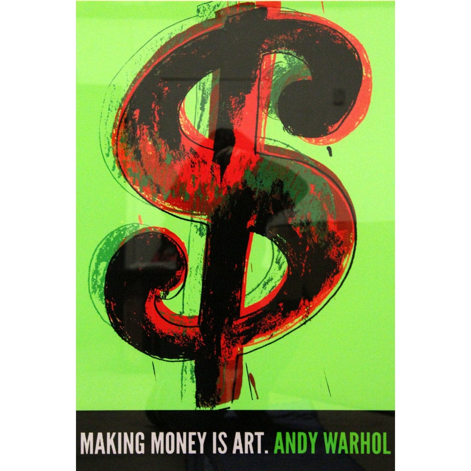 Gallery Framed Art Print 'Making Money Is Art' By Andy Warhol - Thumbnail 2