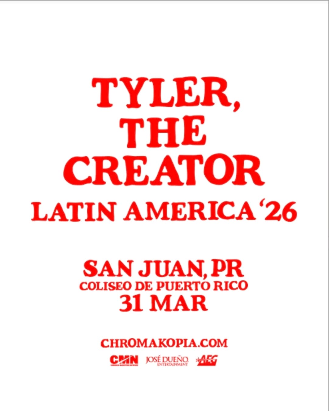 Taquilla para concierto de tyler the creator - Image 1