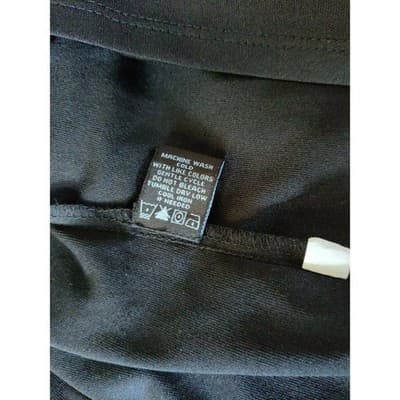 MSK Petite Animal Print Fit & Flare Dress Short Sleeve V-Neck Black/White Size 6 - Thumbnail 11