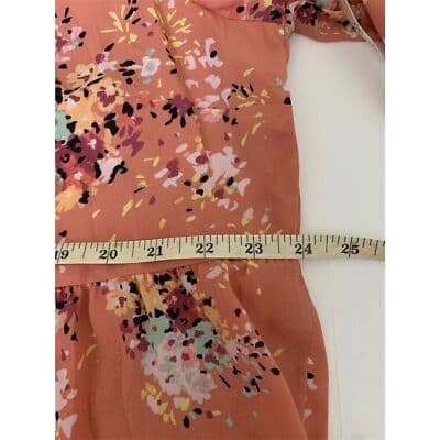 MOA MOA Women's Floral Print Knee Length Dress Multicolor Spring Casual - Thumbnail 7