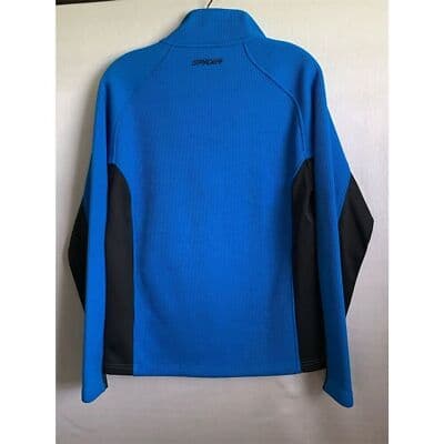 Spyder Men's Blue Pullover Sweater Size S Mock Neck Long Sleeve - Thumbnail 2
