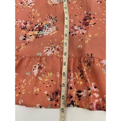 MOA MOA Women's Floral Print Knee Length Dress Multicolor Spring Casual - Thumbnail 9