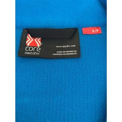 Spyder Men's Blue Pullover Sweater Size S Mock Neck Long Sleeve - Thumbnail 11