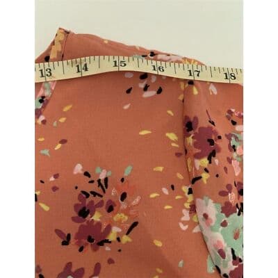 MOA MOA Women's Floral Print Knee Length Dress Multicolor Spring Casual - Thumbnail 6