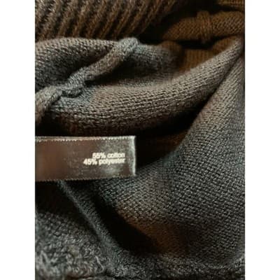 The Limited Womens Black Asymmetrical Sharkbite Ribbed Knit Tunic Top Small - Thumbnail 10