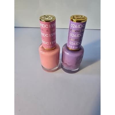 2 Piece Nail Polish Set DC159 Pearl Thin DC026 Lavender Crocus 18mL - Thumbnail 4