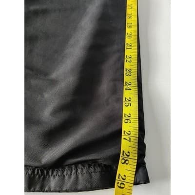 Reebok Track Pants Windbreaker Womens Size Medium Black Pink - Thumbnail 4