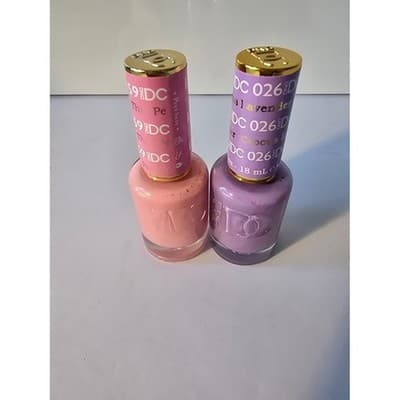 2 Piece Nail Polish Set DC159 Pearl Thin DC026 Lavender Crocus 18mL - Thumbnail 5